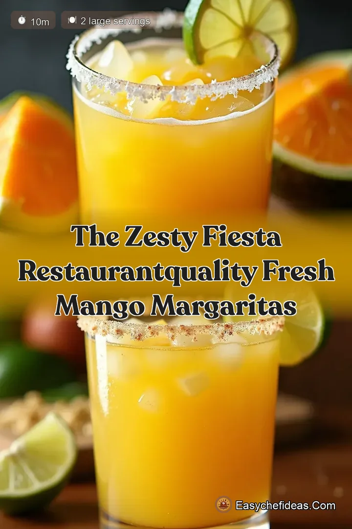 The Zesty Fiesta RestaurantQuality Fresh Mango Margaritas