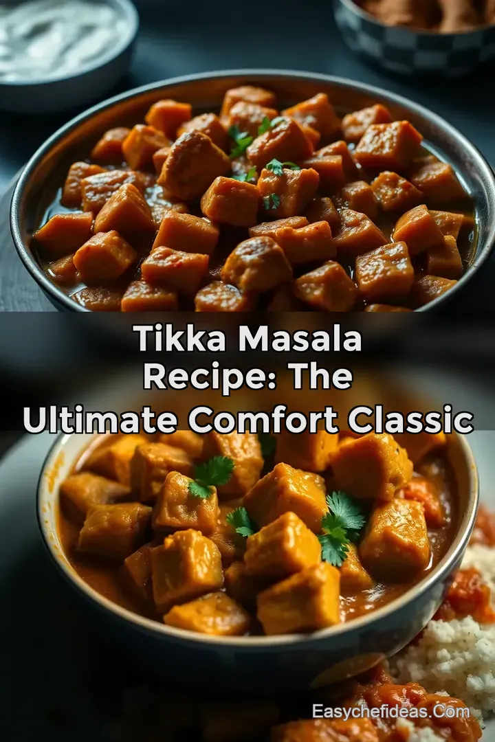 Tikka Masala Recipe: The Ultimate Comfort Classic