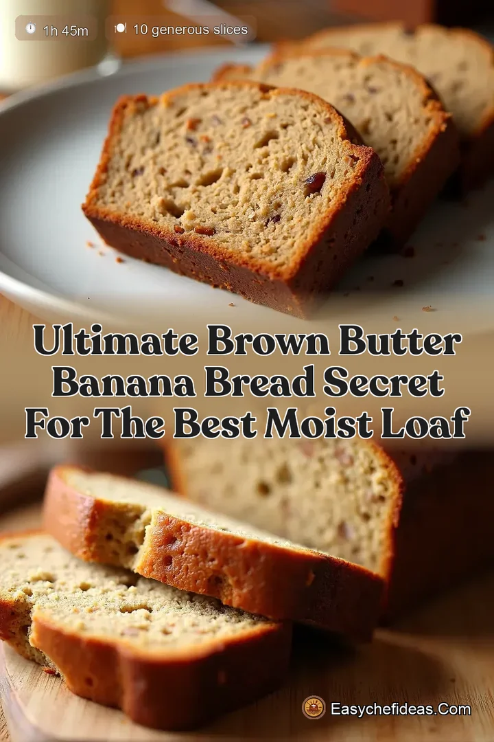 Ultimate Brown Butter Banana Bread Secret for the Best Moist Loaf