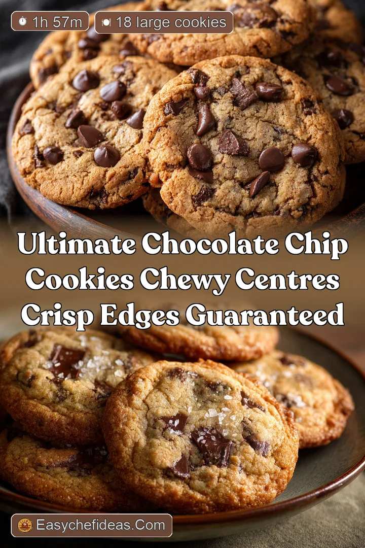 Ultimate Chocolate Chip Cookies Chewy Centres Crisp Edges Guaranteed
