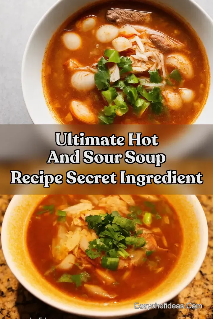 Ultimate Hot and Sour Soup Recipe Secret Ingredient