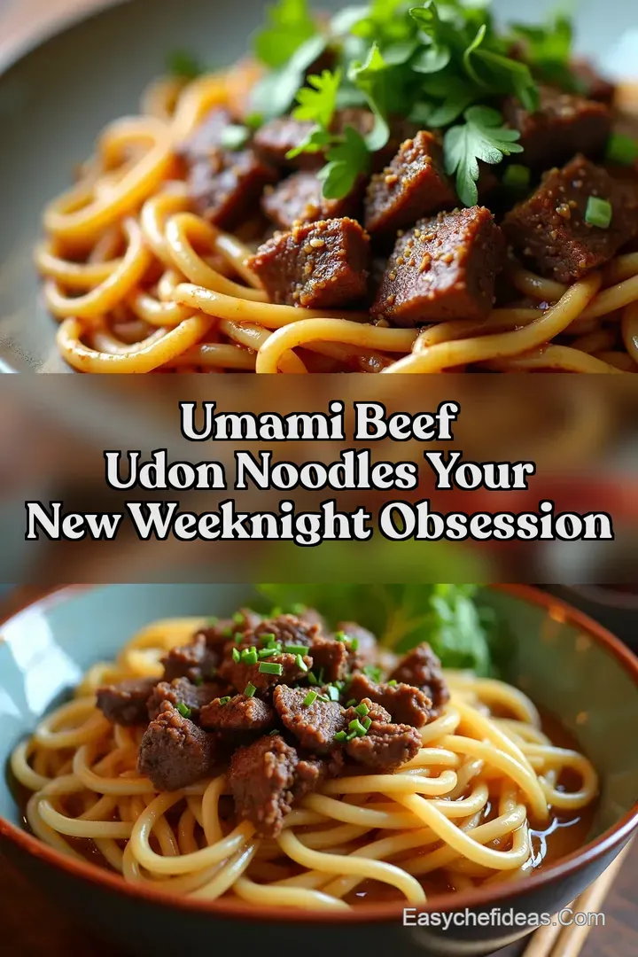 Umami Beef Udon Noodles Your New Weeknight Obsession