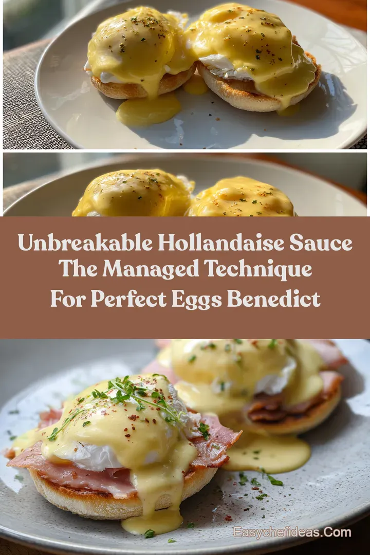 Unbreakable Hollandaise Sauce The Managed Technique For Perfect Eggs Benedict