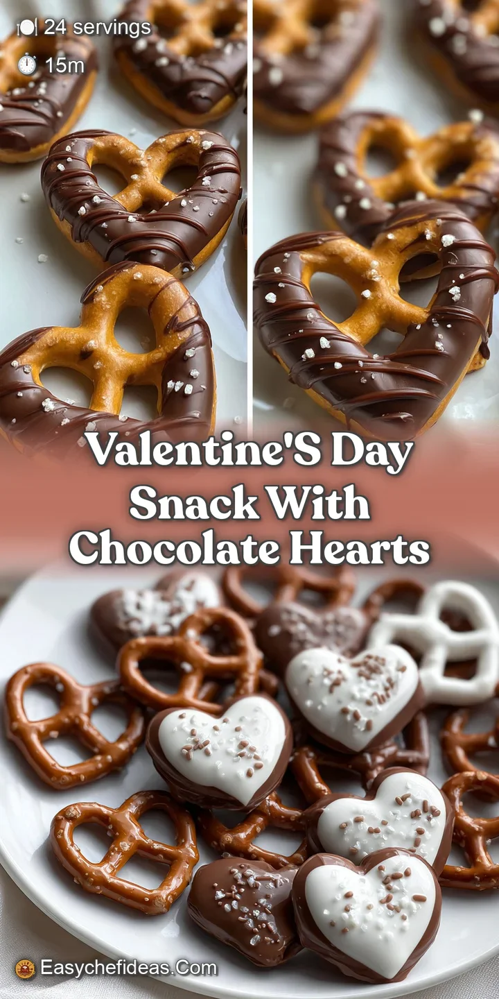 Close-up reveals glistening chocolate coating & colorful sprinkles of a heart-shaped snack. A delicious Valentine's treat!