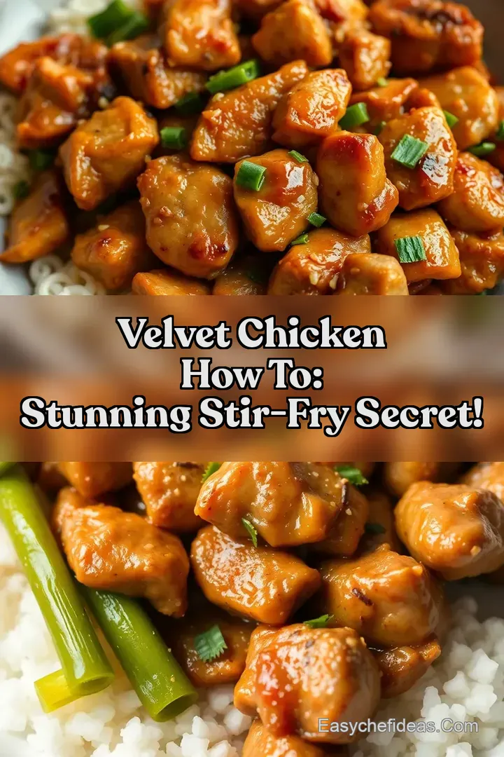 Velvet Chicken How To: Stunning Stir-Fry Secret!