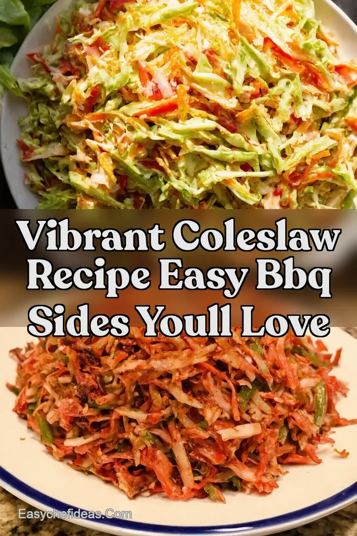 Vibrant Coleslaw Recipe Easy BBQ Sides Youll Love
