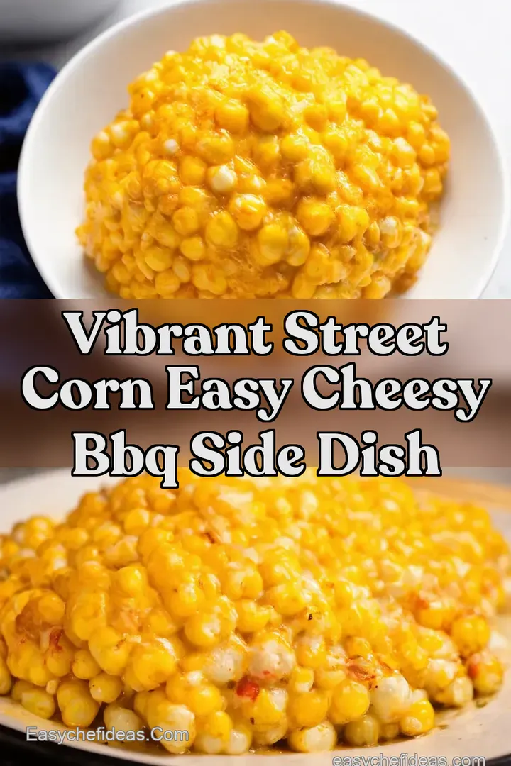 Vibrant Street Corn Easy Cheesy BBQ Side Dish