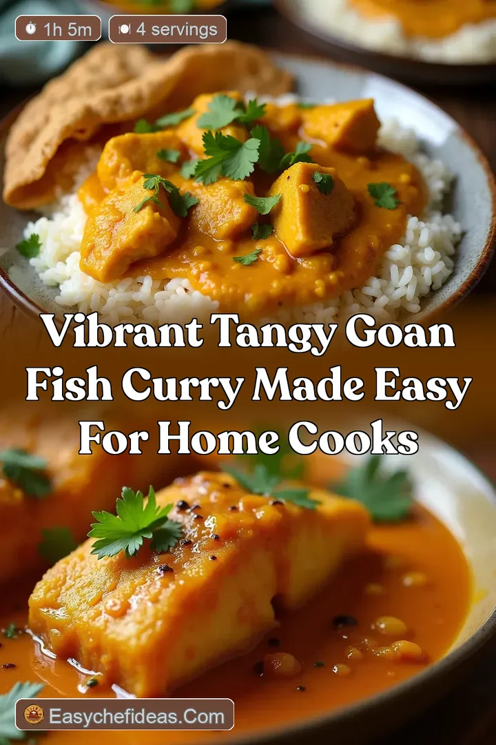 Vibrant Tangy Goan Fish Curry Made Easy for Home Cooks