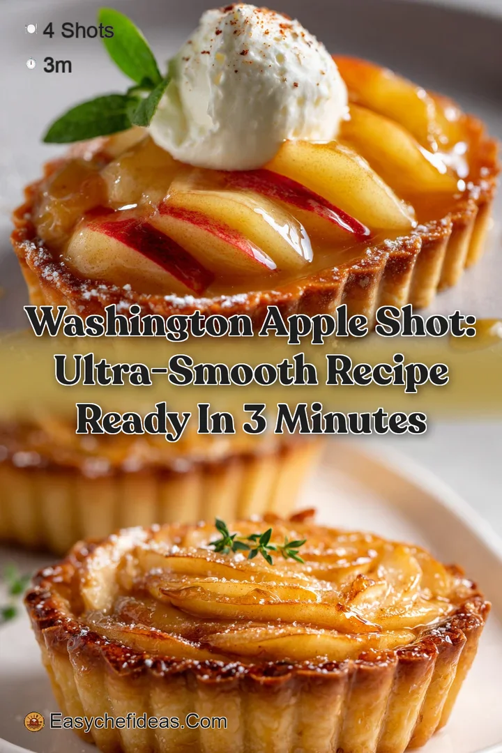 Washington Apple Shot: Ultra-Smooth Recipe Ready in 3 Minutes