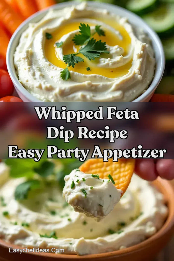Whipped Feta Dip Recipe Easy Party Appetizer