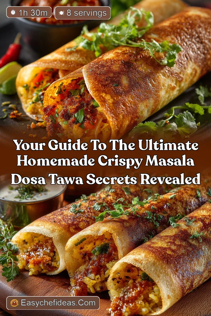 Your Guide to the Ultimate Homemade Crispy Masala Dosa Tawa Secrets Revealed