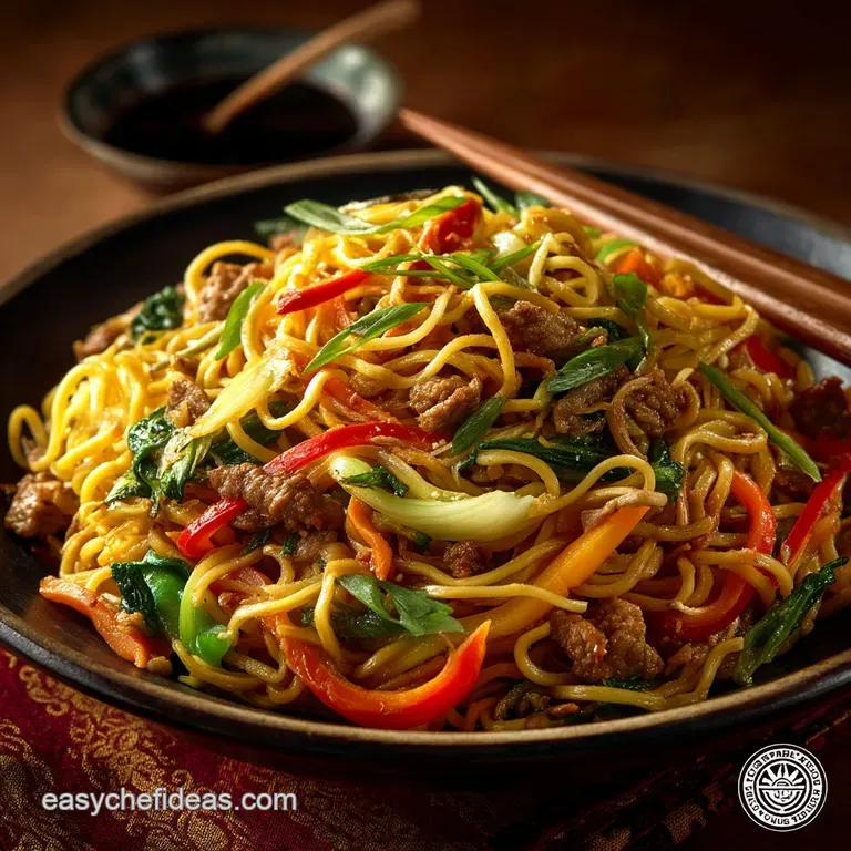 The Takeaway Faker Fast Fluffy Restaurantstyle Panda Express Chow Mein presentation