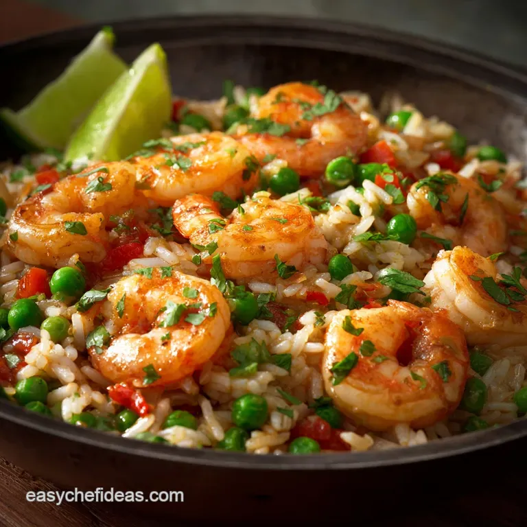 30Minute Shrimp Peas and Rice: The Speedy Coastal Quick-Fix