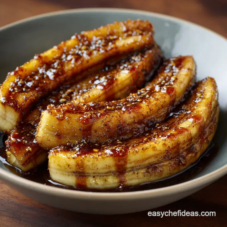 3Ingredient Baked Bananas: The Golden Trio of Effortless Dessert