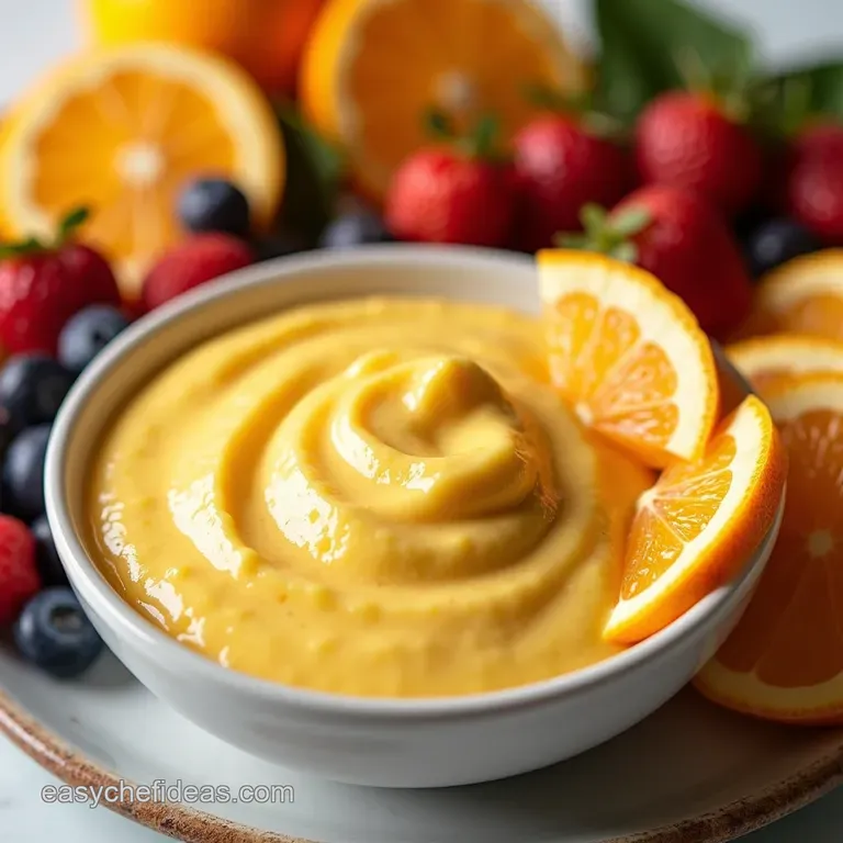 Sunshine Citrus Honey Fruit Dip The 5Minute Marvel
