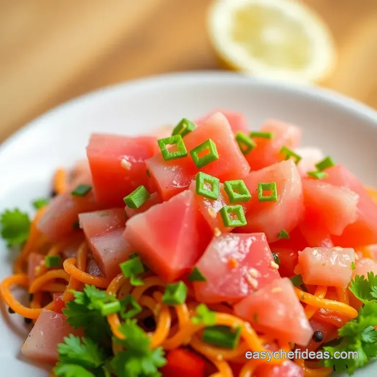 Ahi Poke: Island Flavor in Every Bite presentation
