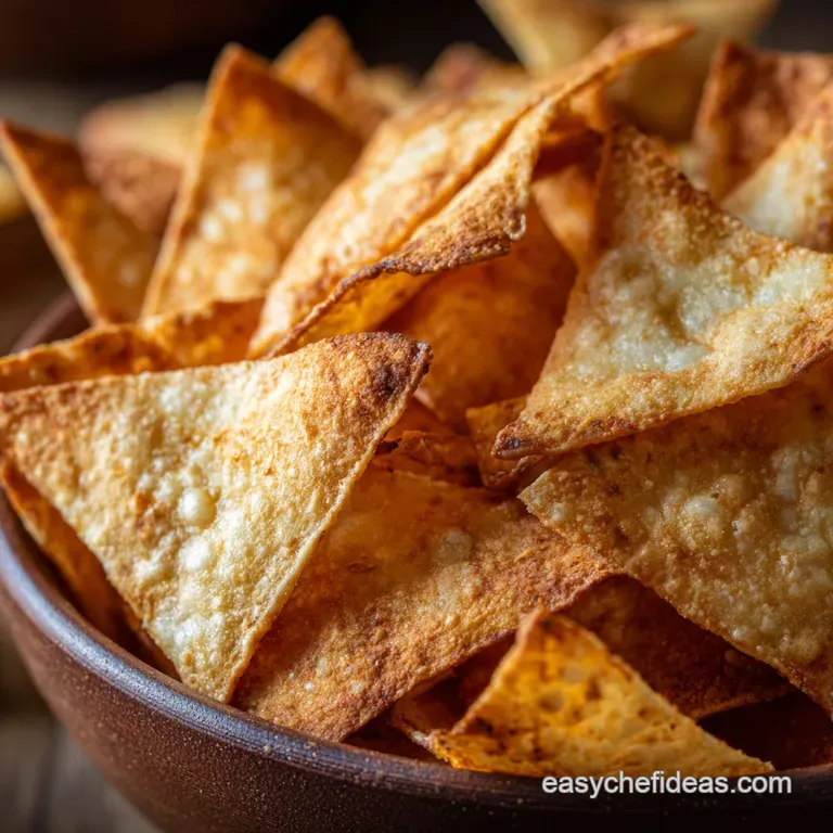 Air Fryer Tortilla Chips: the Crispiest 10-Minute Snack Recipe presentation