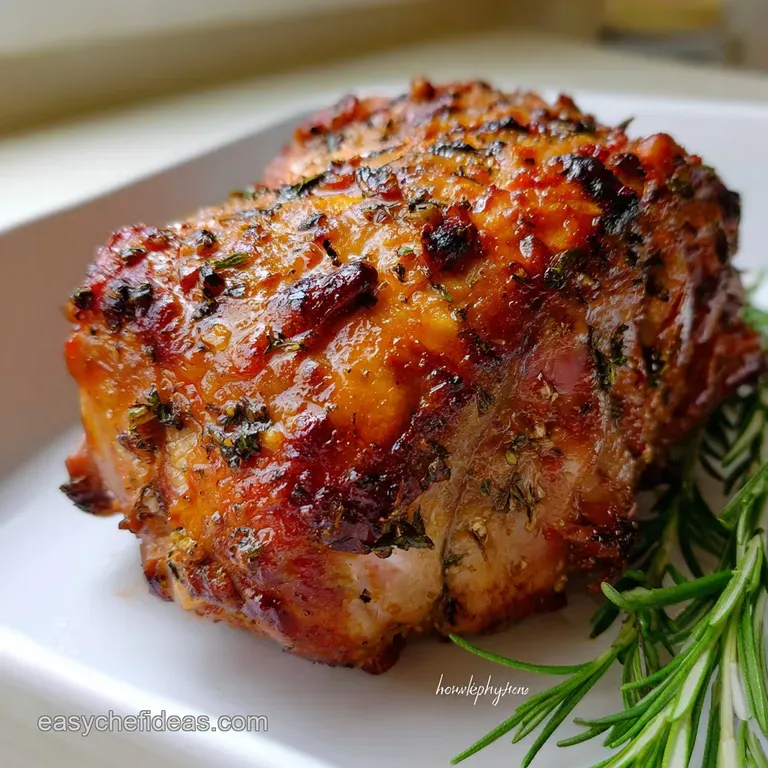 Air Fryer Turkey Breast: the Crispy-Skinned Herb-Butter Sunday Roast presentation