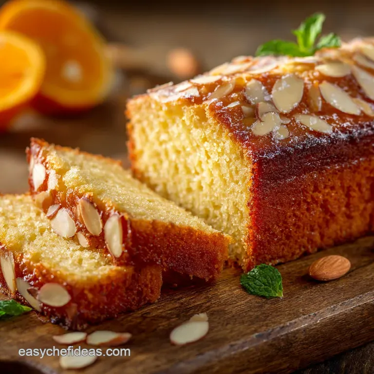Almond Flour Orange Cake: the Best Moist Gluten-Free Loaf Recipe presentation