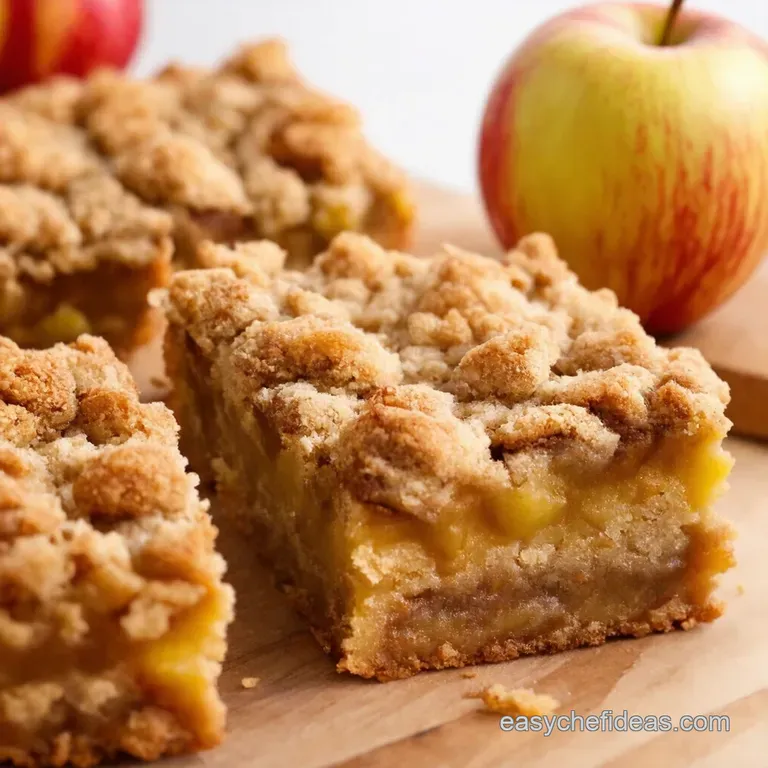 Apple Crumble Bars a Slice of Autumn Comfort presentation