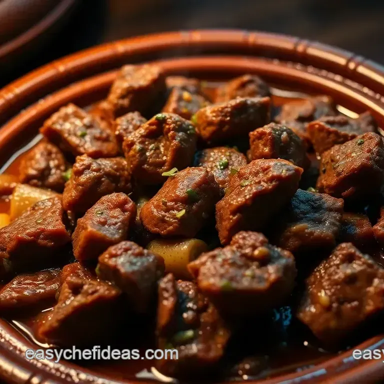 Aromatic Lamb Tagine with Apricots and Almonds