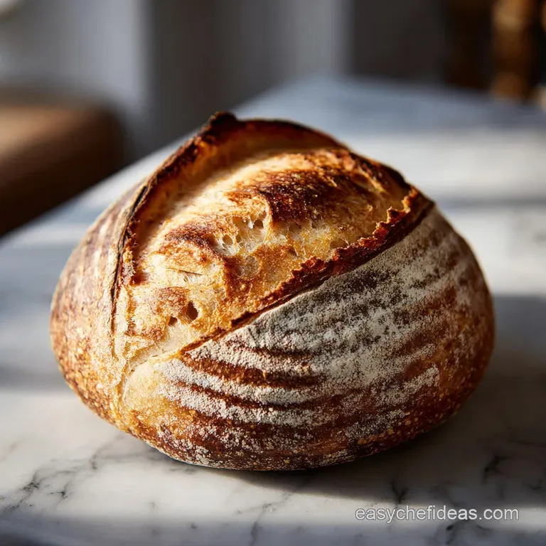 Artisan Sourdough Bread: Airy and Crusty
