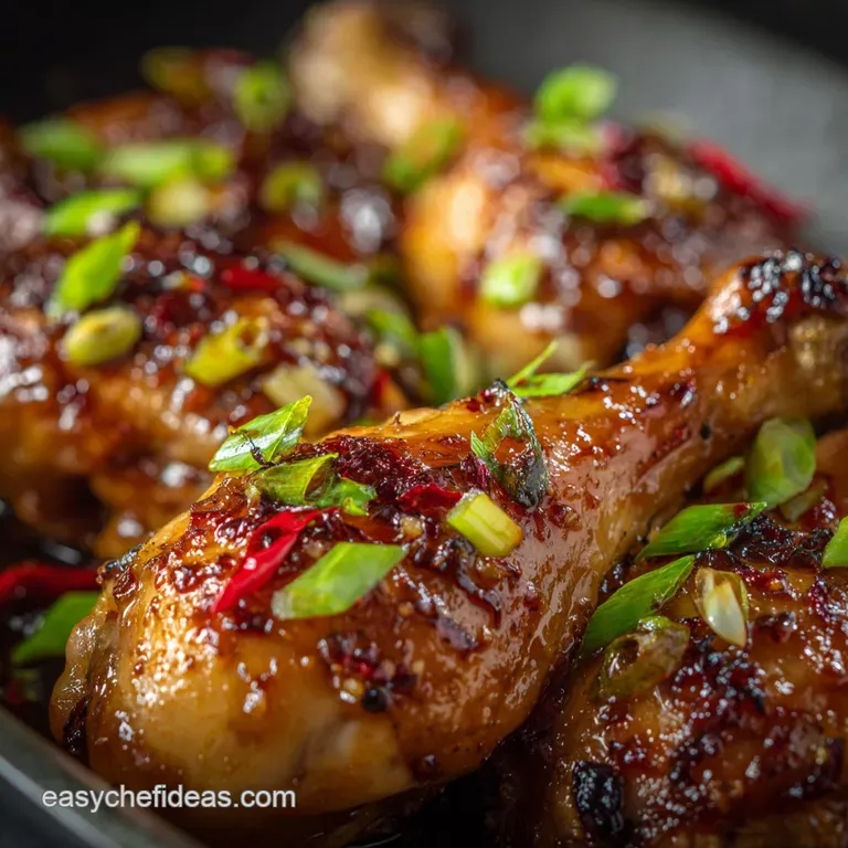 Asian Glazed Chicken Drumsticks: The Sticky Oven-Baked Weeknight Winner