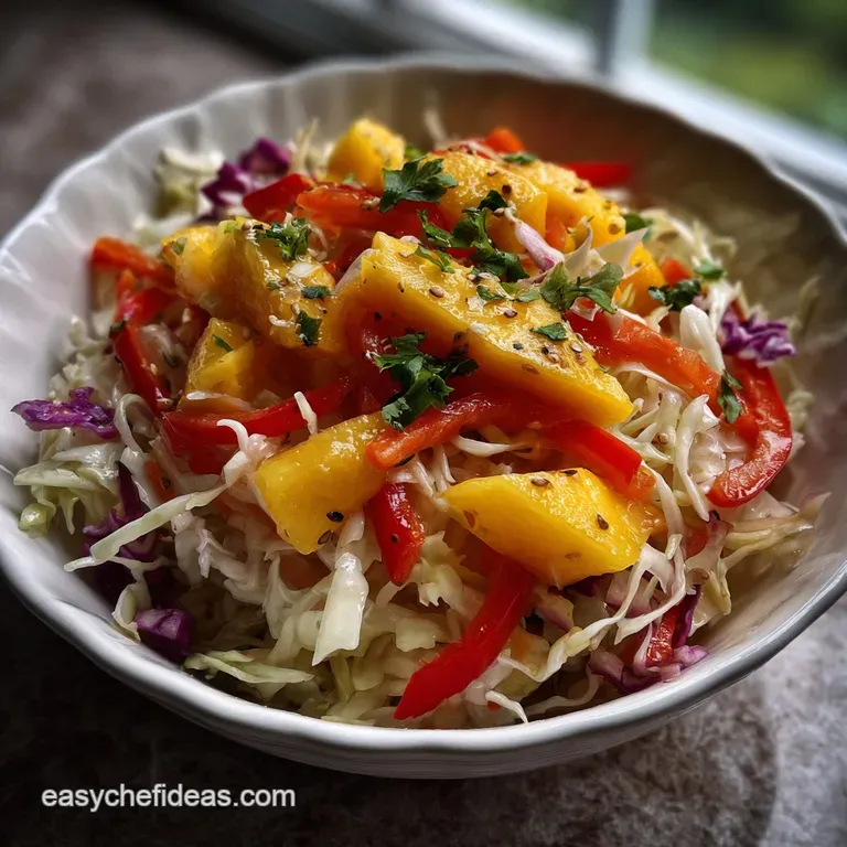 The Ultimate Asian Slaw With Mango Recipe