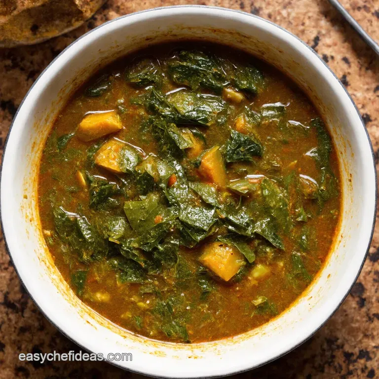 Authentic Ghormeh Sabzi Persian Herb and Lamb Stew presentation