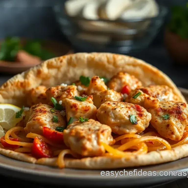 Authentic Greek Chicken Gyros: A Taste of the Mediterranean
