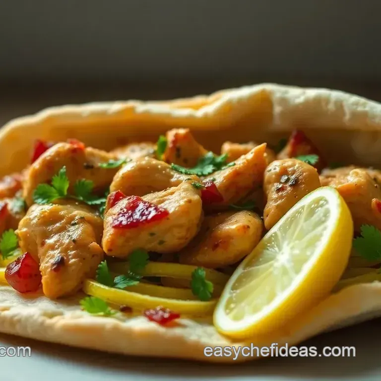 Authentic Greek Chicken Gyros &ndash; Juicy Spiced & Wrapped to Perfection