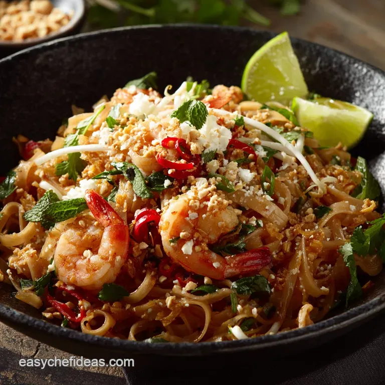 Pad Thai Masterclass: Authentic Sweet Sour and Umami Recipe