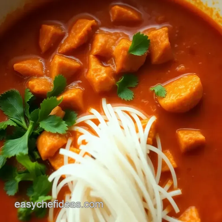 Authentic Thai Red Curry: a Flavorful Journey to Thailand presentation