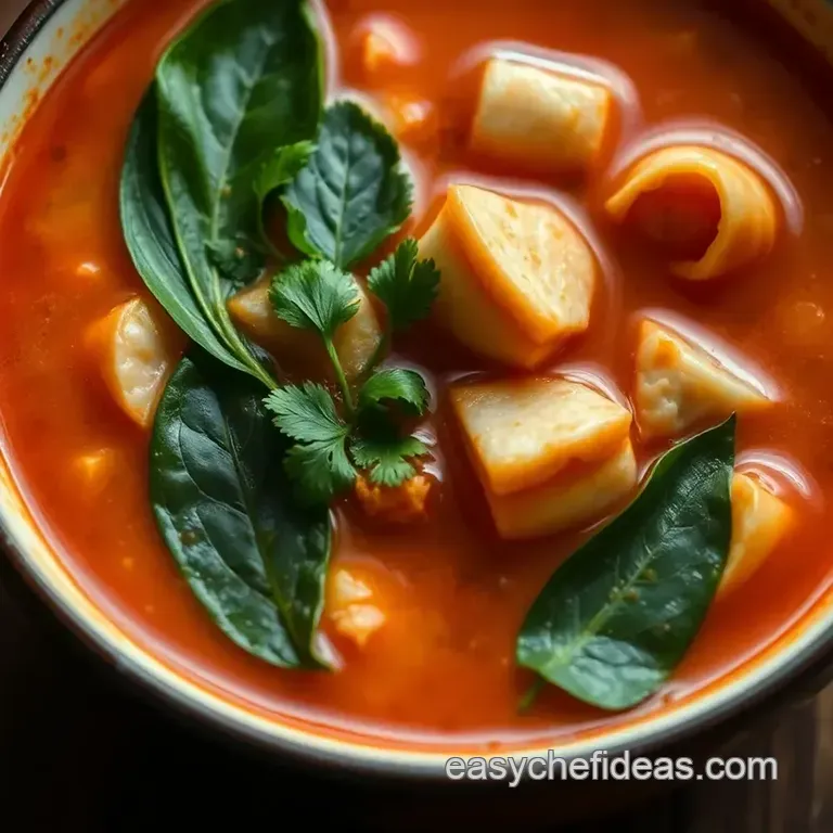 Authentic Tom Yum Soup: a Fiery Thai Delight presentation