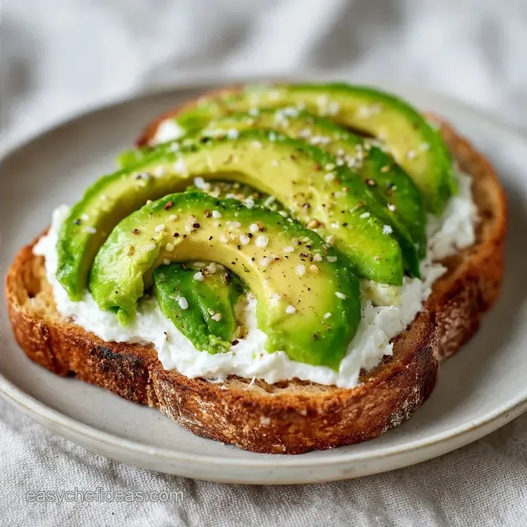 Avocado Cream Cheese Sandwich: Rich and Crisp