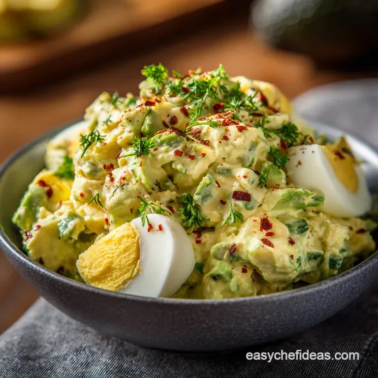 Avocado Egg Salad: The Creamy Healthy Upgrade (No Mayo!)