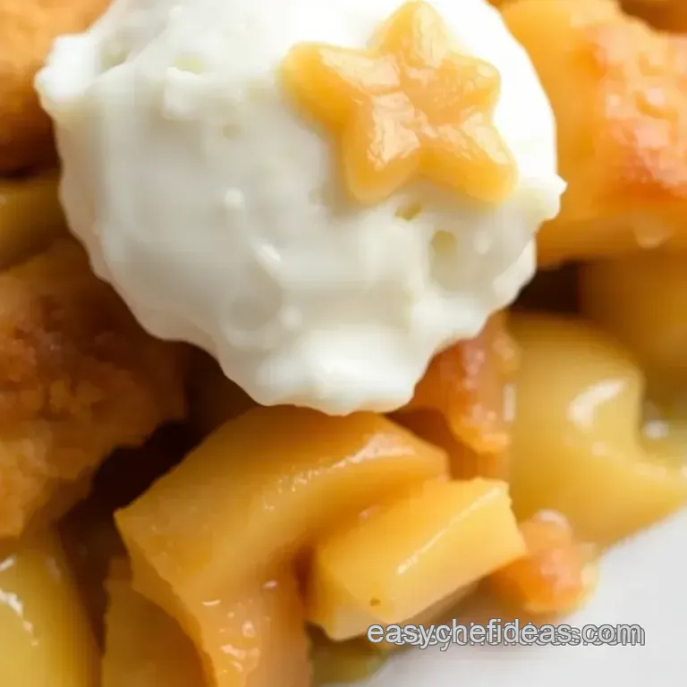 Delightful Bake Apple Cobbler Recipe presentation