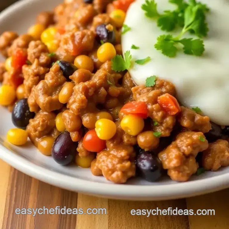 Bake Beef Casserole: Quick & Comforting Meal presentation