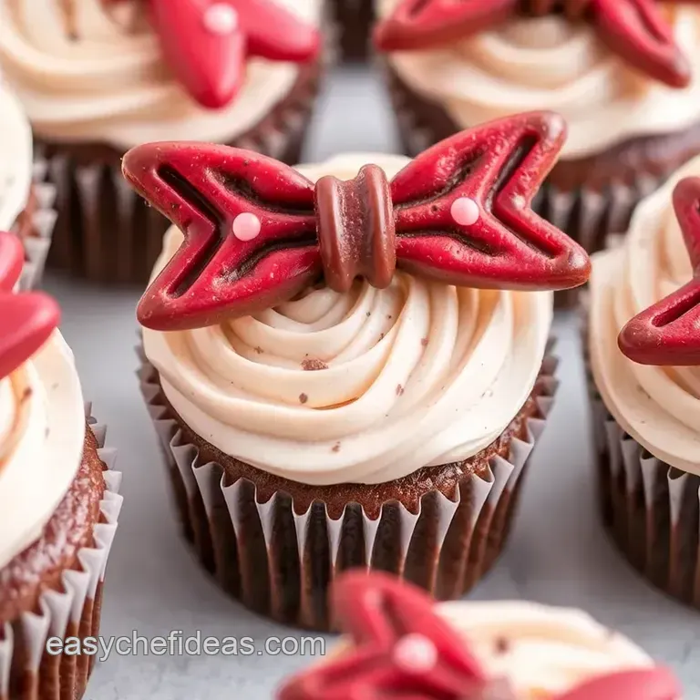 Bake Bow Arrow Cupcakes presentation