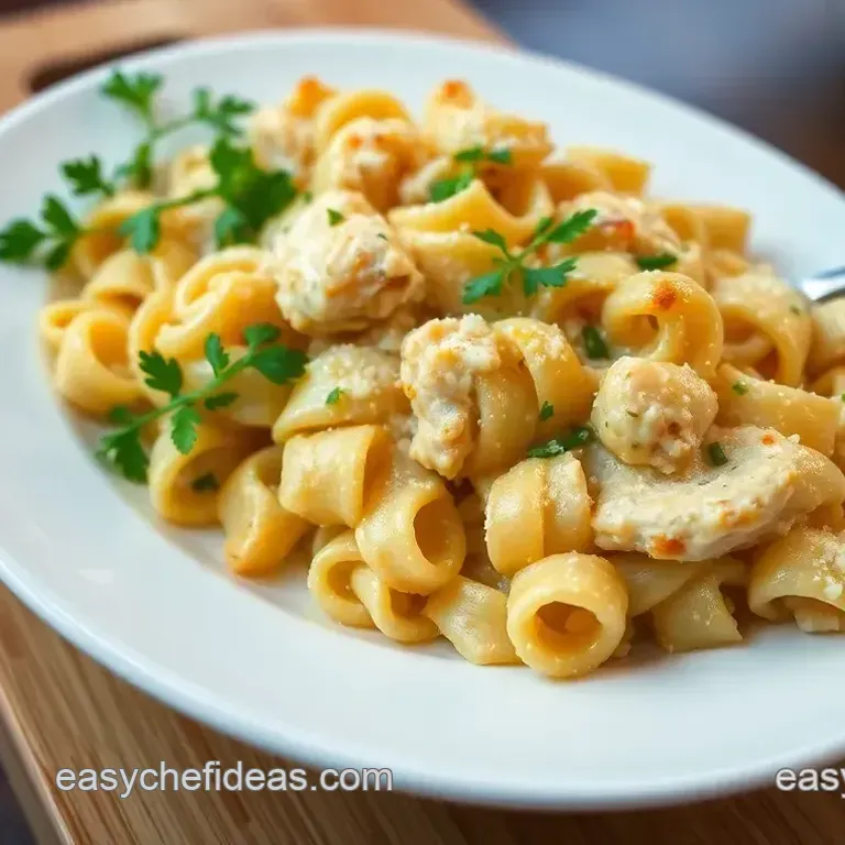 Bake Chicken Noodle Comfort Casserole