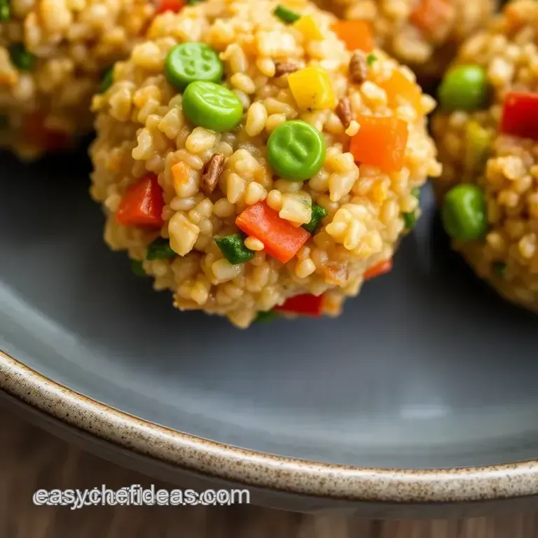 Bake Colorful Quinoa Veggie Bites - Yummy! presentation