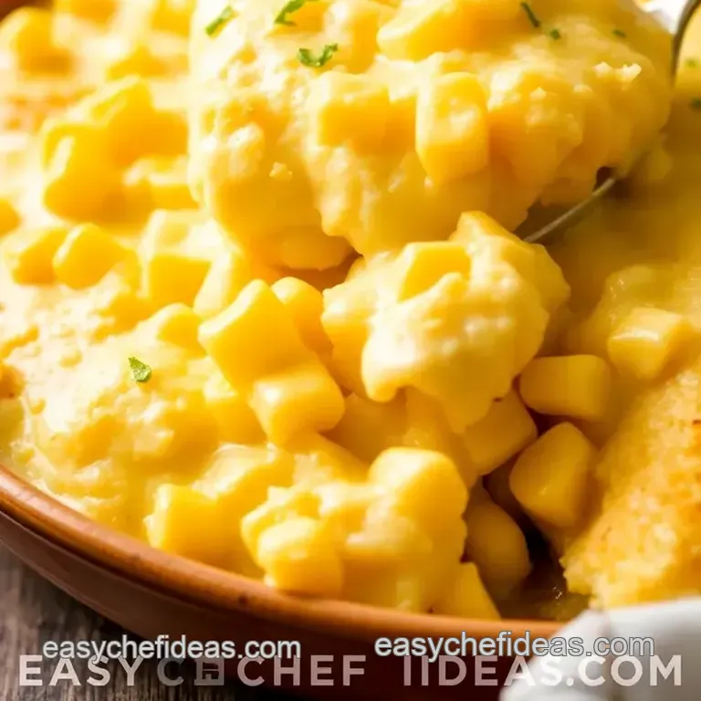Bake Corn Pudding: Creamy Southern Delight presentation
