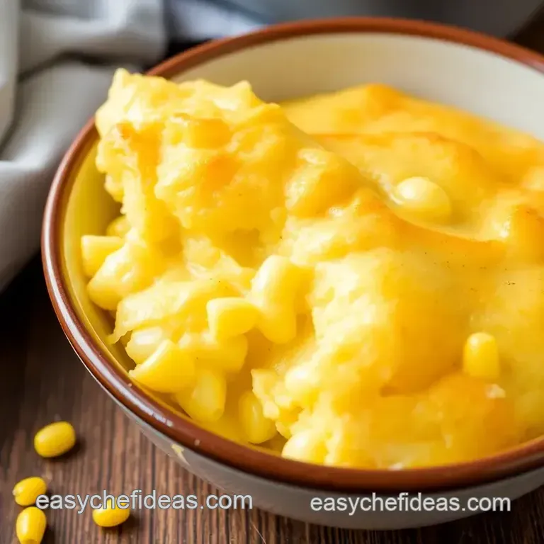 Bake Corn Pudding: Sweet Southern Delight presentation