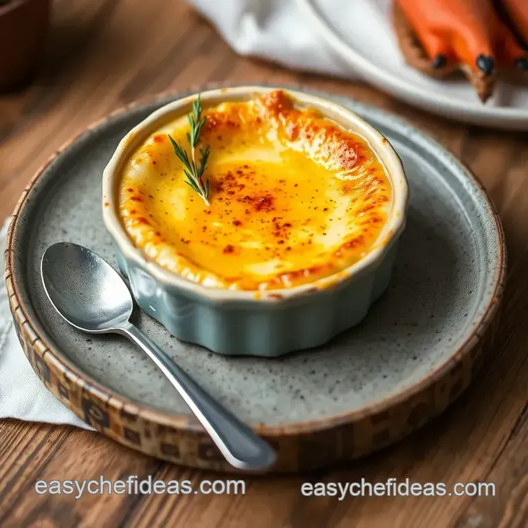 Bake Crab Br&ucirc;l&eacute;e - a Luxurious Seafood Experience presentation