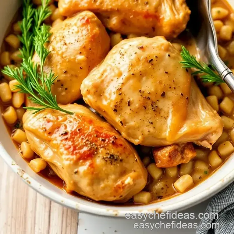 Bake Easy Chicken Thighs: a Comfort Dish to Savor presentation