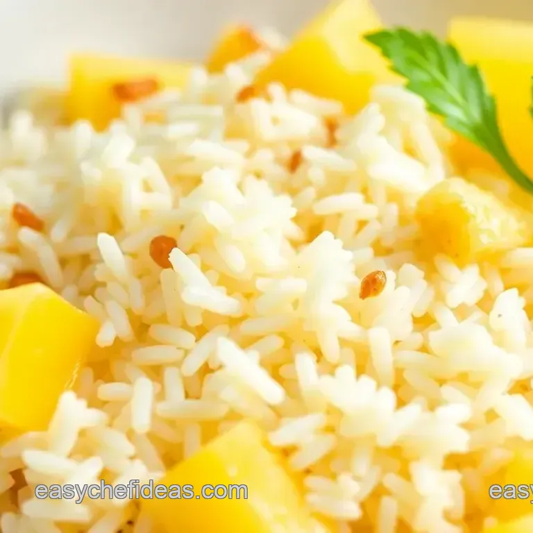Bake Easy Coconut Pineapple Rice Delightfully