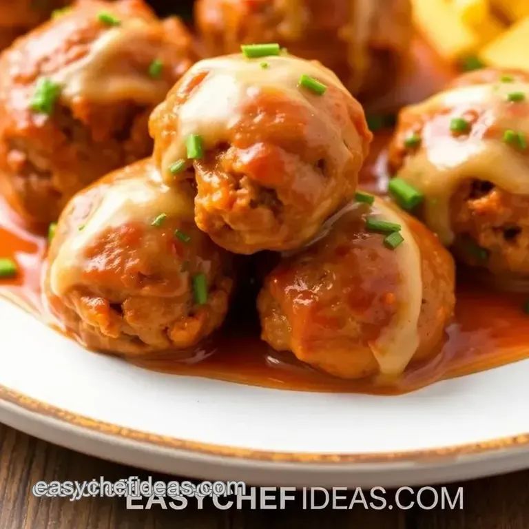 Savory Rotel & Cream Cheese Sausage Balls presentation