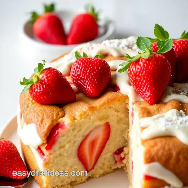 Bake Strawberry Naked Cake: a Delightful Treat presentation