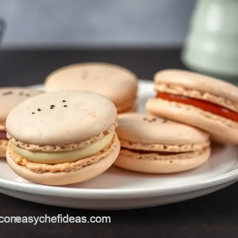 Bake Tea Macarons with Unique Flavors