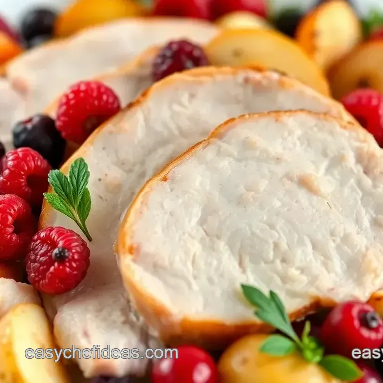 Bake Turkey with Apples & Berries Delight